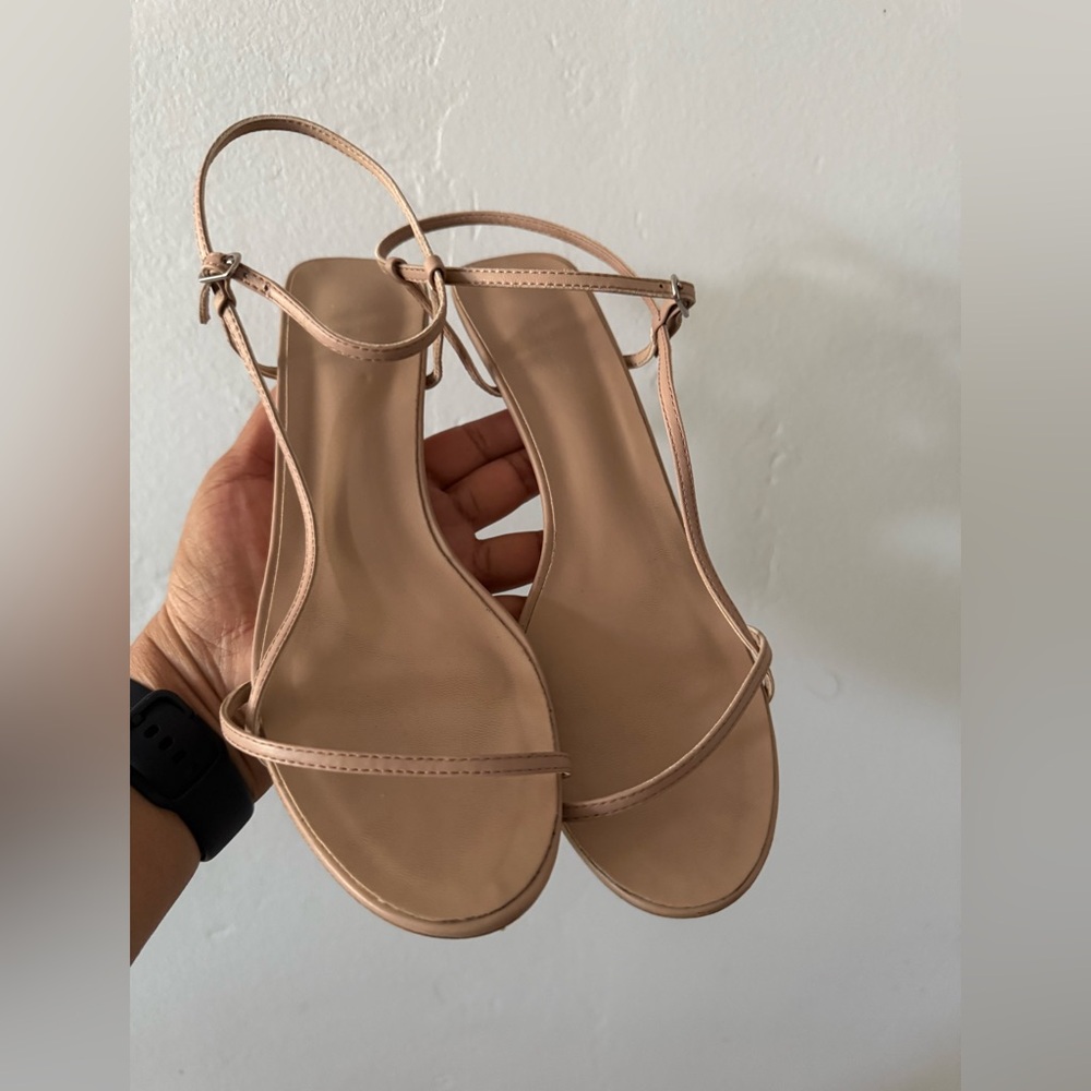 Tony Bianco Blush Strappy Sandals